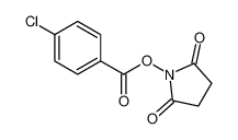 2,5-二氧代吡咯烷-1-基 4-氯苯甲酸酯