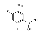 2-Fluoro-4-bromo-5-methylphenylboronic acid
