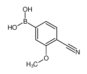 (4-氰基-3-甲氧基苯基)硼酸