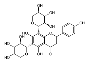 芹菜素-6-C-Α-L-吡喃阿拉伯糖-8-C-Β-D-吡喃木糖苷