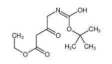 4-(叔丁氧基羰基氨基)-3-氧代丁酸乙酯
