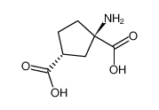 trans-1-氨基环戊烷-1,3-二羧酸