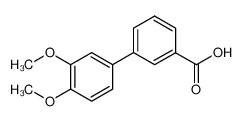 3',4'-二甲氧基-[1,1'-联苯]-3-羧酸