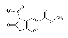 1-乙酰基-2,3-二氢-2-氧代-1H-吲哚-6-羧酸甲酯