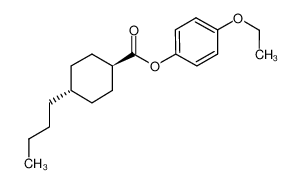 反-4-丁基环己烷甲酸对乙氧基苯酚酯