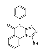 1-Mercapto-4-phenyl-4H-[1，2，4]triazolo[4，3-a]quinazolin-5-one