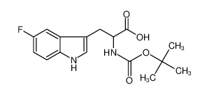 BOC-5-氟-DL-色氨酸