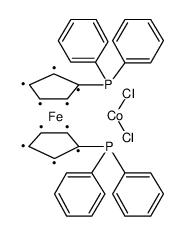 二氯[1，1'-双(二苯基膦)二茂铁]钴(II)