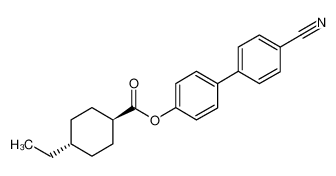 反式-4-乙基环己烷甲酸 4'-氰基[1,1'-联苯]-4-酯