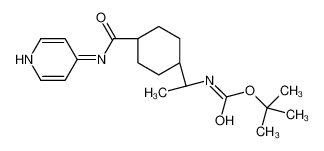 (1R)-反式-4-[N-Boc-1-氨基乙基]-N-4-吡啶基-环己烷甲酰胺