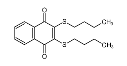 2，3-Bis(n-butylthio)-1，4-naphthalenedione