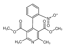 2，6-二甲基-4-(2-硝基苯基)吡啶-3，5-二甲酸二甲酯