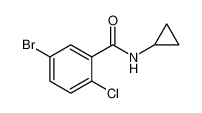 5-溴-2-氯-N-环丙基苯甲酰胺