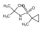 N-叔丁基-1-甲基环丙烷-1-磺酰胺