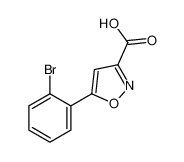 5-(2-bromophenyl)-3-isoxazolecarboxylic acid