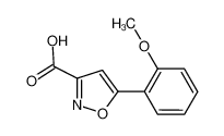 5-(2-甲氧基苯基)异噁唑-3-羧酸