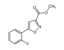 5-(2-氟苯基)异噁唑-3-甲酸甲酯