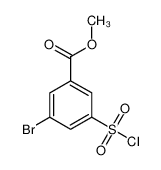 3-溴-5-(氯磺酰基)苯甲酸甲酯