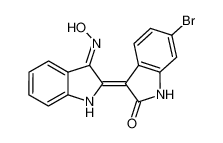 (2'Z,3'E)-6-溴靛玉红-3'-肟