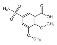 5-(氨基磺酰)-2,3-二甲氧苯甲酸
