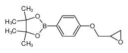 4,4,5,5-四甲基-2-(4-(环氧乙烷-2-基甲氧基)苯基)-1,3,2-二氧硼戊环