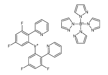 双(2，4-二氟苯基吡啶酸)-四(1-吡唑基)硼酸铱(III)