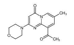 9-乙酰基-7-甲基-2-吗啉基-4H-吡啶并[1，2-a]嘧啶-4-酮