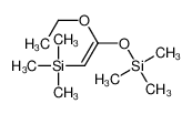 乙基三甲基硅基缩三甲基硅基乙烯酮 (异构体混合物)