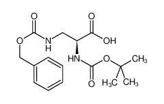 N-叔丁氧羰基-3-[(苄氧羰基)氨基]-l-丙氨酸