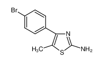 2-氨基-4-(4-溴苯)-5-甲基噻唑