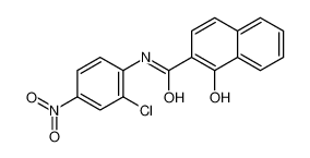 N-(2-氯-4-硝基-苯基)-1-羟基-萘-2-甲酰胺