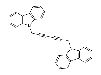 1,6-二(9H-咔唑-9-基)己-2,4-二炔