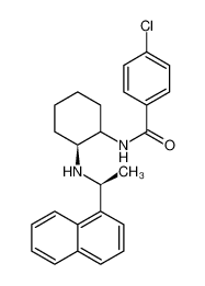 4-氯-N-[(1S，2S)-2-[[(1R)-1-(1-萘基)乙基]氨基]环己基]-苯甲酰胺盐酸盐