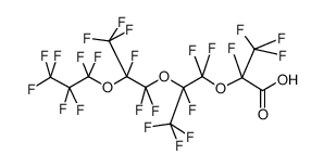2，3，3，3-四氟-2-(1，1，2，3，3，3-六氟-2-(1，1，2，3，3，3-六氟-2-(三氟甲氧基)丙氧基)丙氧基)丙酸