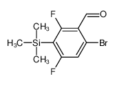 6-溴-2，4-二氟-3-(三甲基硅烷基)苯甲醛