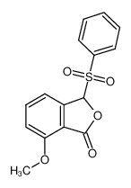 7-甲氧基-3-苯磺酰-1(3H)-异苯并呋喃酮