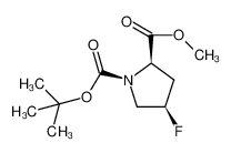 1-叔丁基2-甲基(2R，4R)-4-氟吡咯烷-1，2-二羧酸酯