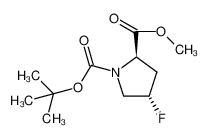1-叔丁基 2-甲基(2R，4S)-4-氟吡咯烷-1，2-二羧酸酯