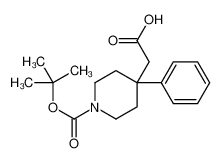 2-(1-(叔丁氧羰基)-4-苯基哌啶-4-基)乙酸