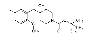 4-(5-氟-2-甲氧基苄基)-4-羟基哌啶-1-羧酸叔丁酯