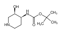 ((3R,4S)-3-羟基哌啶-4-基)氨基甲酸叔丁酯