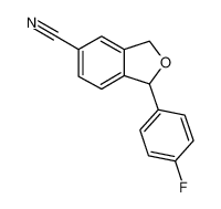 5-氰基-1-(4-氟苯基)-1,3-二氢异苯并呋喃