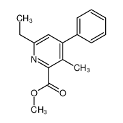 6-乙基-3-甲基-4-苯基吡啶-2-甲酸甲酯