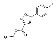 5-(4-氟苯基)-1，2-噁唑-3-羧酸乙酯