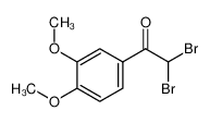 2，2-二溴-1-(3，4-二甲氧苯基)乙酮