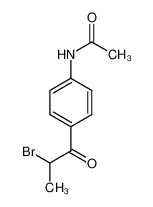 1-(4-乙酰氨基苯基)-α-溴代-1-丙酮