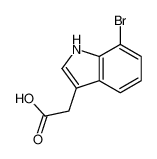 2-(7-溴-1H-吲哚-3-基)乙酸