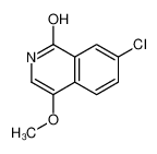 7-氯-4-甲氧基-1，2-二氢异喹啉-1-酮