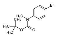 (4-溴苯基)(甲基)氨基甲酸叔丁酯