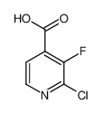 2-氯-3-氟吡啶-4-羧酸